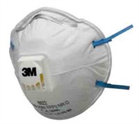 3M Filtrerande halvmask, FFP2, med ventil, 8822