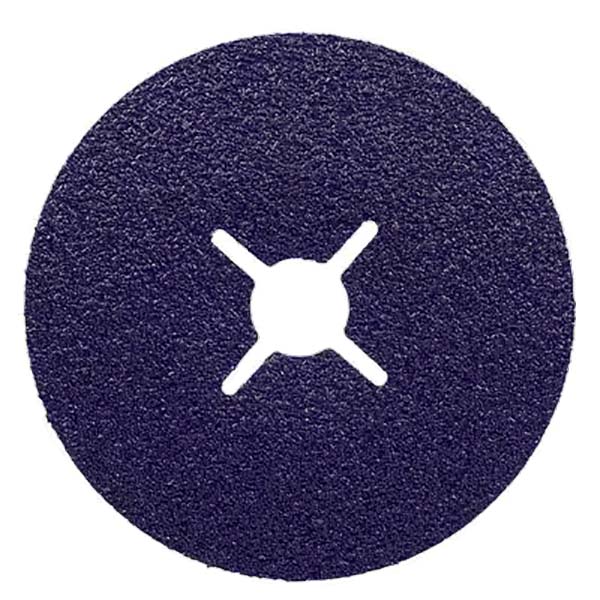 3M Cubitron Fiberrondell 1182C, 80+, 125 mm x 22 mm, Slotted, 25/Bag,