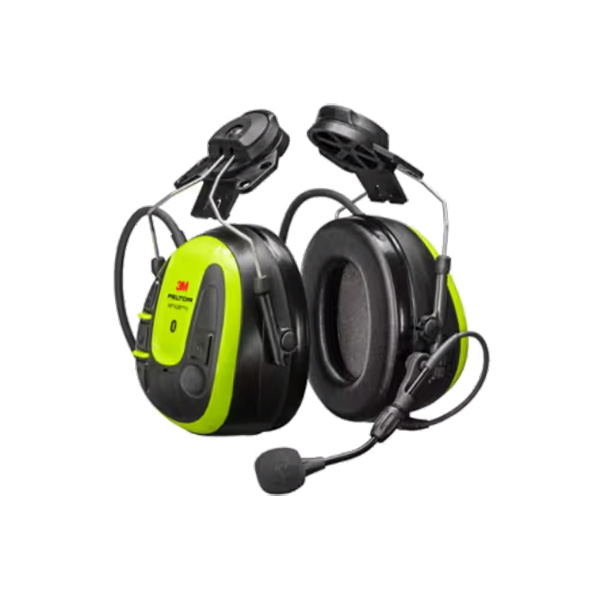 3M™ PELTOR™ WS™ ALERT™ X-headset, ljusgula kåpor, med hjälmfäste, komp